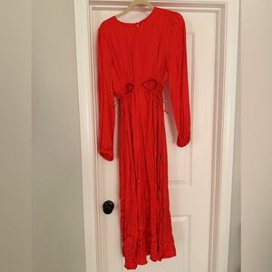 FARM Rio Red Maxi Dress